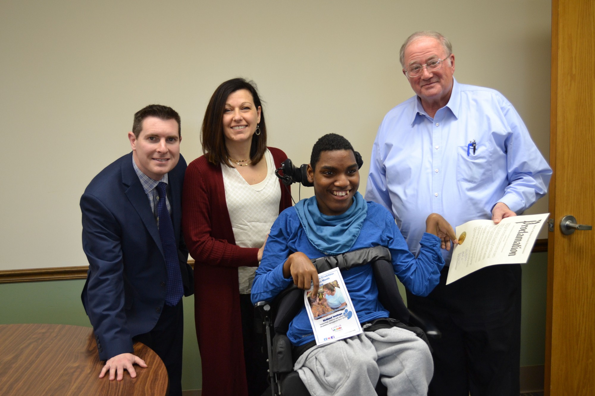 Richland Newhope celebrates Developmental Disabilities Awareness Month