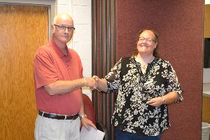 Richland Newhope honors award winner