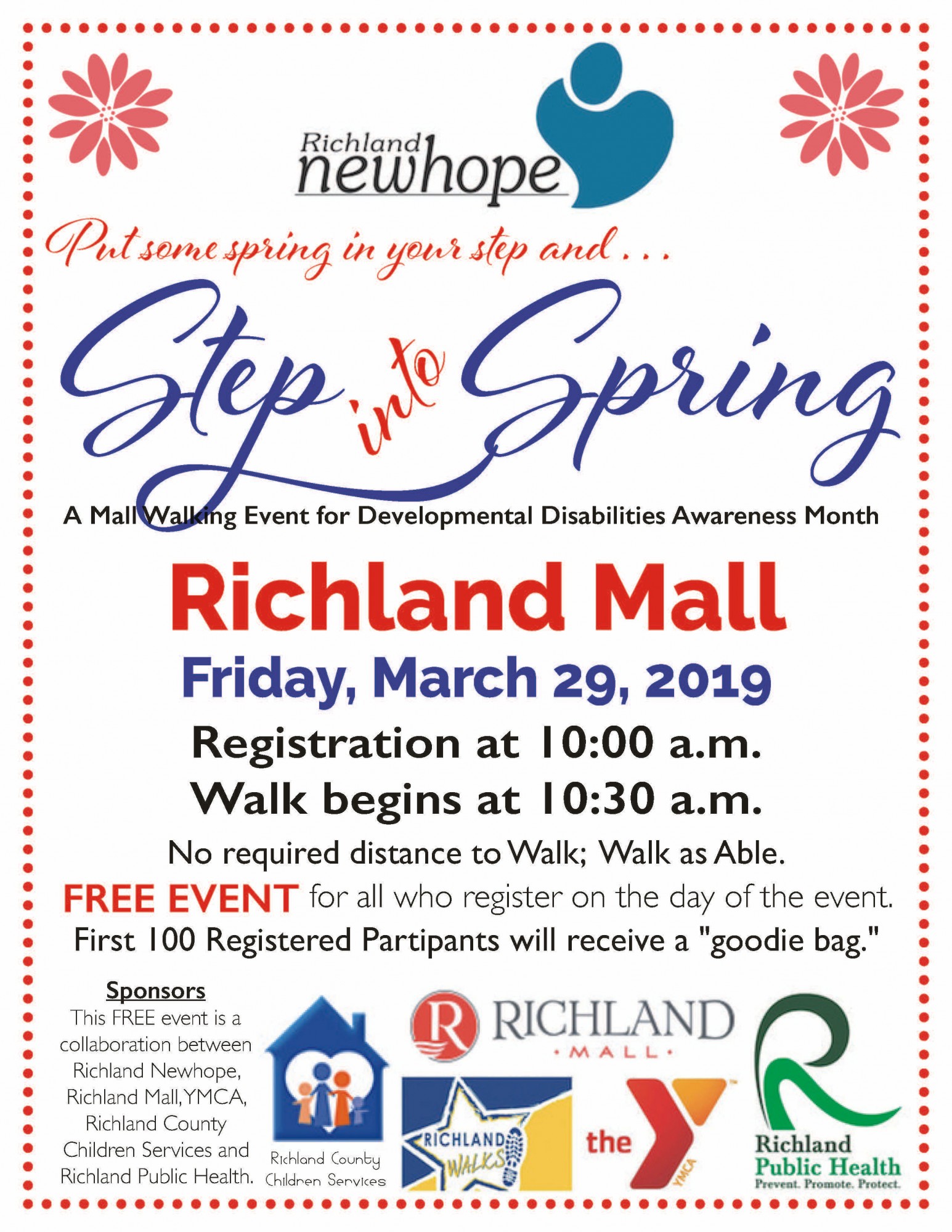 Mall walking event planned for Developmental Disabilities Awareness Month